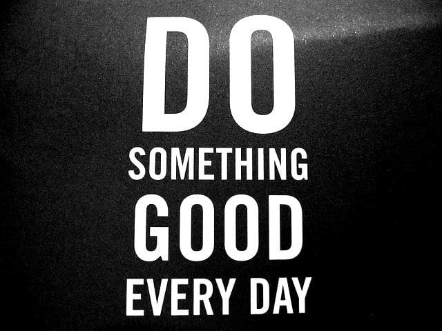 Howard Lake - Do something good every day, https://flic.kr/p/7iY3hs