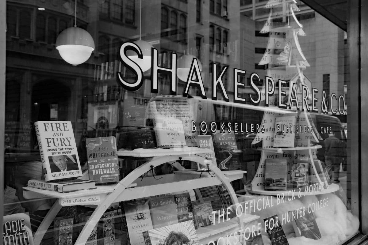 Can Pac Swire - Shakespeare & Co. (Original) with Fire and Fury