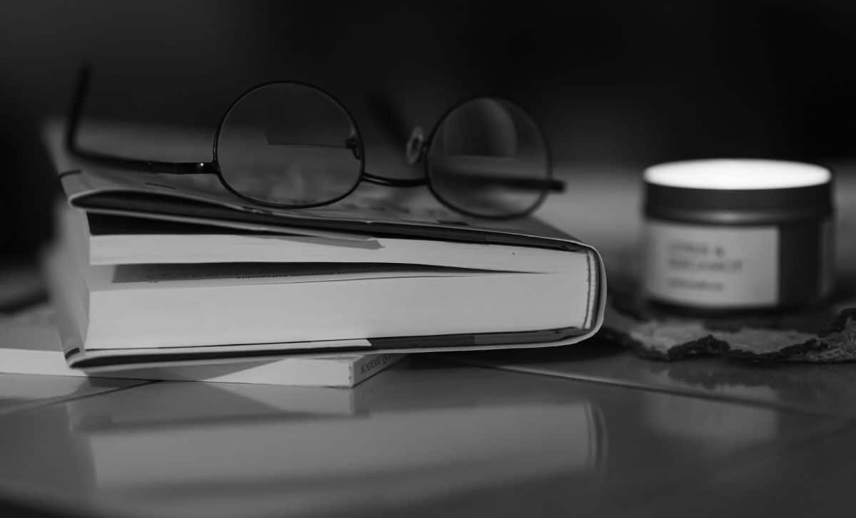 Carl Harper - Book and Glasses