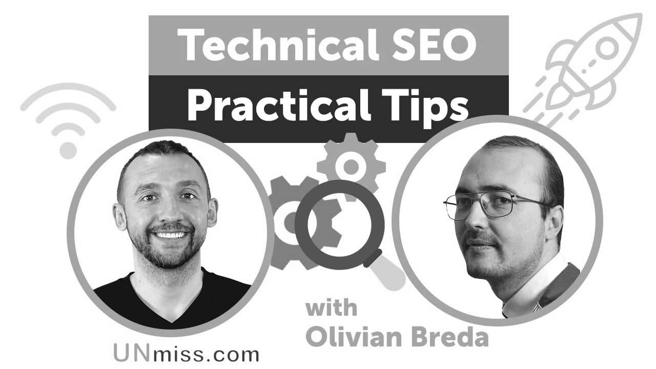 Technical SEO Practical Tips With Olivian Breda - YouTube